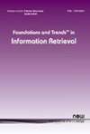 Foundations and Trends in Information Retrieval雜志封面